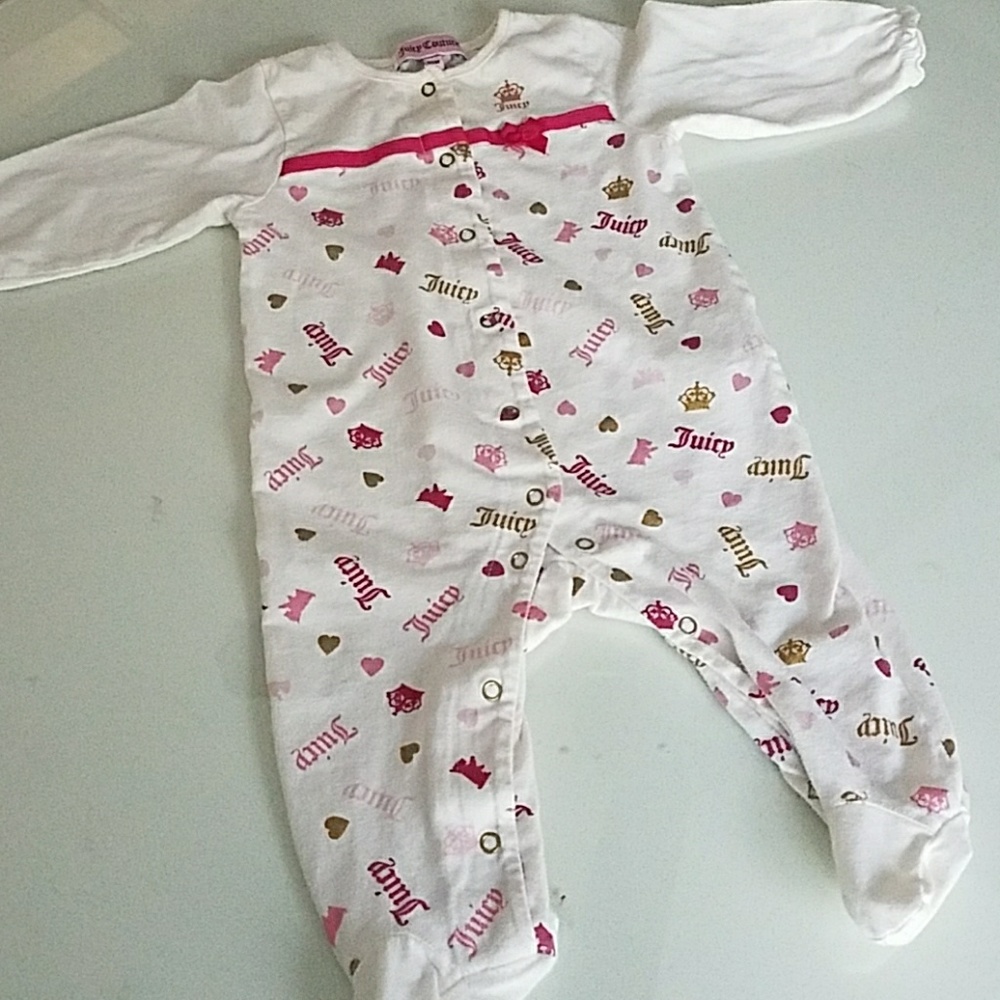 Juicy Couture Footie Pajamas